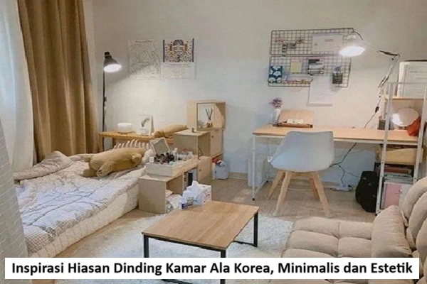 Inspirasi Hiasan Dinding Kamar Ala Korea, Minimalis dan Estetik