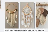 Inspirasi Hiasan Dinding Bohemian untuk Kamar yang Unik dan Artistik